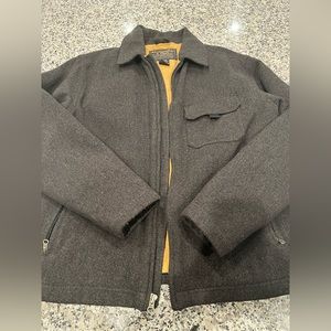 EUC Abercrombie & Fitch, Size Men’s Large, Vintage A&F %100 Wool Full Zip Jacket